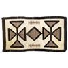 Image 1 : Navajo Toadlena Two Grey Hills Wool Rug C. 1920's