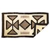 Image 2 : Navajo Toadlena Two Grey Hills Wool Rug C. 1920's
