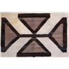 Image 8 : Navajo Toadlena Two Grey Hills Wool Rug C. 1920's