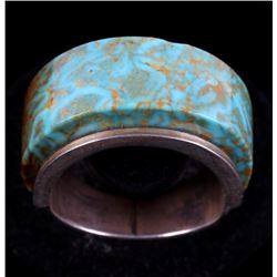 Navajo Royston Turquoise Silver Ring