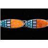 Image 5 : Zuni Signed Inlaid Spiny Oyster Turquoise Bracelet