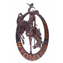 Wyoming Centennial Medallion by George Northup