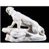Image 4 : 19th Century Signed Alabaster Tiger Sculpture