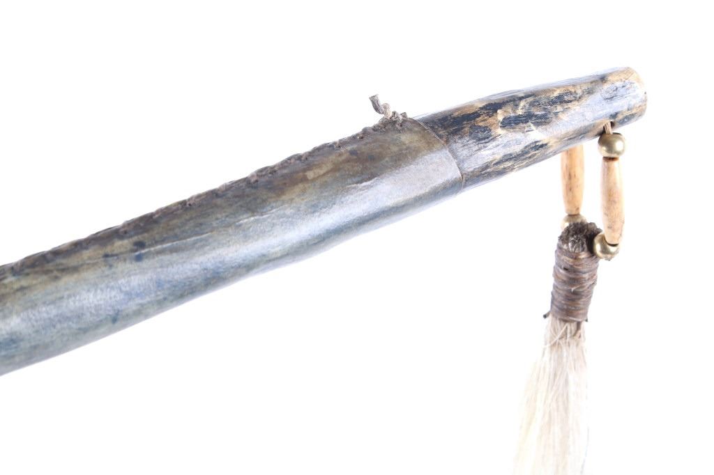 Sioux Buffalo Medicine Man Horn Dance Rattle