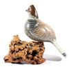 Image 6 : Wanda Smith Signed Hand Carved Quail Decoy Statue