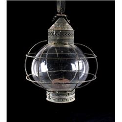 Antique Japanese Ship's Globe Lantern