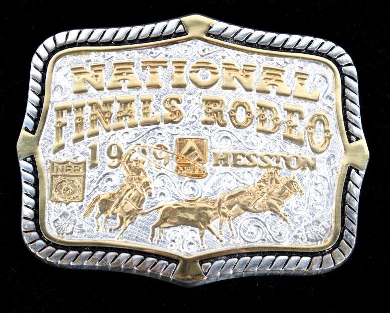 Gold & Silver Plated National Rodeo Buckles