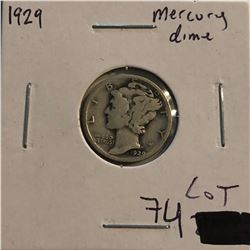 1929 P Roosevelt Silver Dime Nice Early US Coin