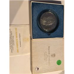 1972 HUGE Silver 20 BALBOAS Proof Republic of Panama in Original Box