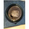 Image 3 : 1972 HUGE Silver 20 BALBOAS Proof Republic of Panama in Original Box