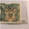 Image 3 : Rare 50 Piecdziesiat Zlotych POLAND Bill in UNC Condition
