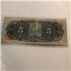 Image 2 : OLD 1957 5 Pesos MEXICO Bill in Very Fine Condition