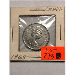 1968 Canada Quarter MS High Grade