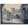 Image 1 : Etching, European Street Scene