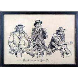 Pen and Ink signed Emily