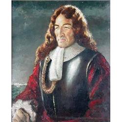 Ed D'Azincourt, Oil on Canvas