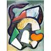 Image 1 : Oil on Board, Abstract