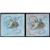 Image 1 : Tabor Utley, 2 Ceramic Tiles