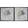 Image 1 : Tabor Utley, 2 Ceramic Tiles