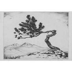Lyman Byxbe, Etching
