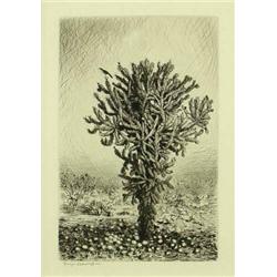 George Elbert Burr, Drypoint Etching