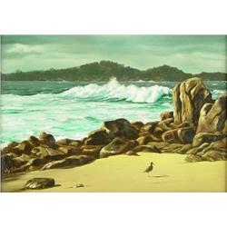 Jay Schmidt, Oil on Board