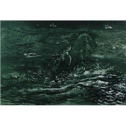 Lawrence Barrett, Lithograph