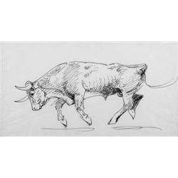 Ed Borein, Pen and Ink