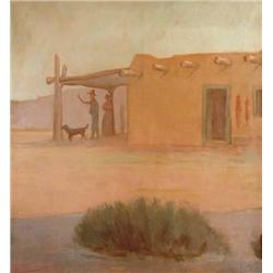 Oscar Berninghaus, Oil on Canvas