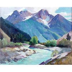 Frank Vavra, Oil on Board
