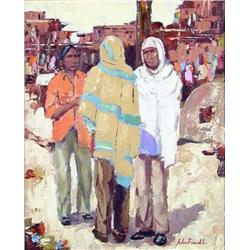 John Franklin, Oil on Board