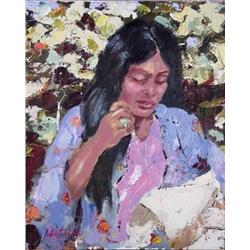 John Franklin, Oil on Board