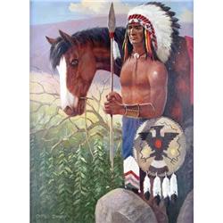 Charles Damrow, Oil on Canvas