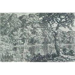 Birger Sandzen, Lithograph