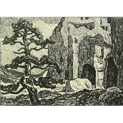 Birger Sandzen, Lithograph