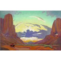 Ferdinand Burgdorff, Oil on Board