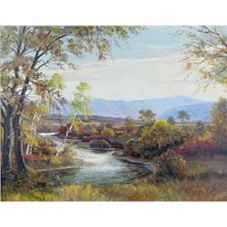Bernard P. Thomas, Oil on Canvas