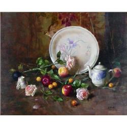 Jie Wei Zhou, Oil on Canvas