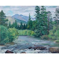 Alfred Wands, Oil on Canvas