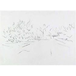 Andrew Dasburg, Pencil Drawing