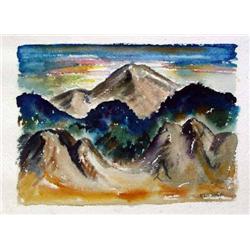 Tabor Utley, Watercolor