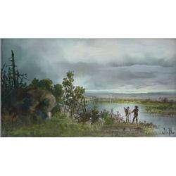 Joseph Hitchens, Reverse Painting
