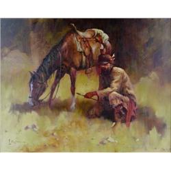 Lyle Tayson, Sr., Oil on Canvas