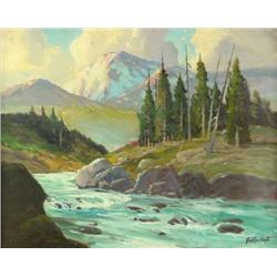 George Sanders Bickerstaff, Oil on Canvas