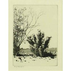 George Elbert Burr, Drypoint Etching