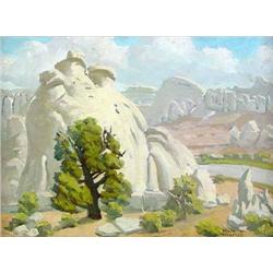 Ralph Holmes, Oil on Board