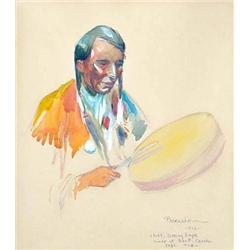 Reinhold H. Palenske, Watercolor