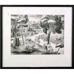 Tabor Utley, Lithograph