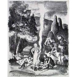 Tabor Utley, Lithograph