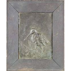Edward Kemeys, Bronze Plaque